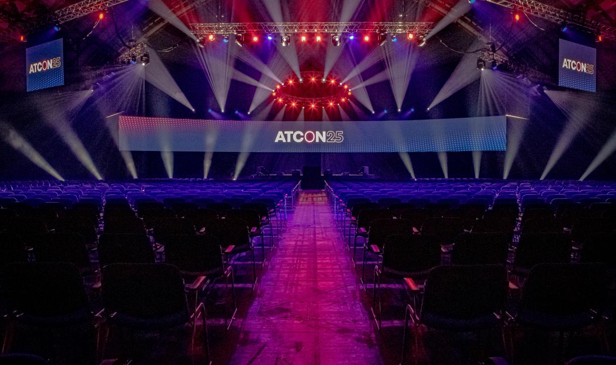 ATCON25 - Central Hall - Conference Stage