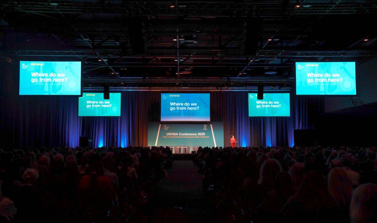 UKHSA - Exchange Hall - Screens