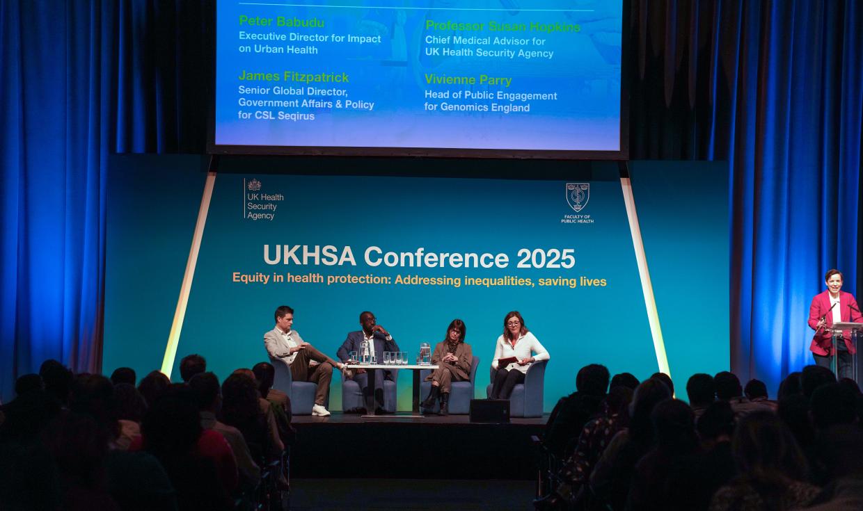 UKHSA - Exchange Hall Stage